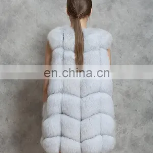 Latest Design Faux Mink Coat Fox Fur Coat Woman thumbnail-4