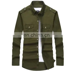 Wholesale Top Quality Fashionable Men Dress Shirt for White Collar thumbnail-3