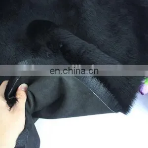 100% Polyester Made Fake Rabbit Fur Fabric thumbnail-5
