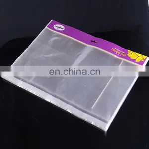 Custom Design Moisture Proof Opp Packing Plastic Bag/opp Poly Bag With Clear Window and Header thumbnail-1