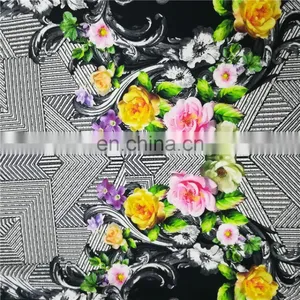 Lot Stock Cotton Print Printed Knit Fabric for Children thumbnail-3