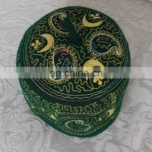 Factory Direct Sale Muslim Men Embroidered Prayer Caps Africa Nigeria thumbnail-2