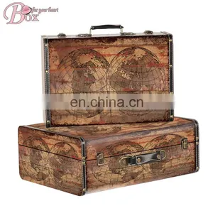 Children Cardboard Paper Suitcase With PU Handle thumbnail-2