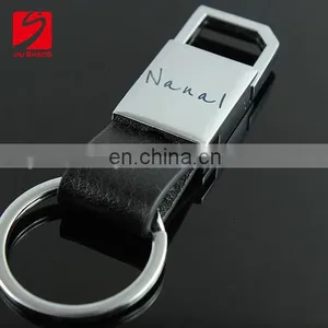 Customized Car Leather Keychain With Metal Logo for Promotion thumbnail-6