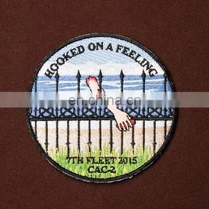 Made In China Hooked On a Feeling Embroidery Patch thumbnail-1