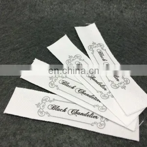 Garment Woven Label/tag/customized Clothing Silk Screen Label Printing thumbnail-1