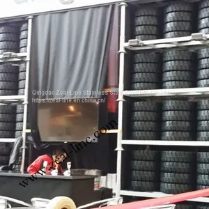 Folding Storage Warehouse Tire Racks thumbnail-2