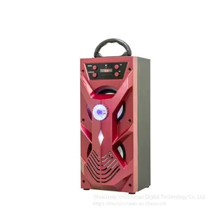 2018 Trending Led Light High Quality Outdoor Blue Tooth Speaker With Karaoke Function and Remote Control thumbnail-1