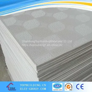 PVC Laminated Gypsum Ceiling Tile/PVC Gypsum Ce thumbnail-4