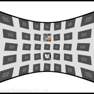 Sine Image YE0219 Automotive Cameras Pre-distortion Test Chart Customized Available Cameras Distorted Charts thumbnail-1