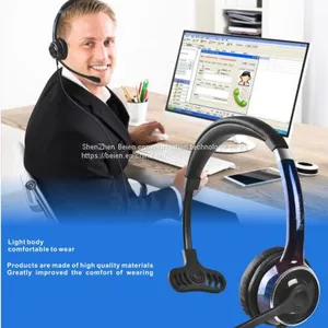 China Beien FC21 PA Telephone Call Center Headset Noise-cancelling Headset Online Learning thumbnail-1