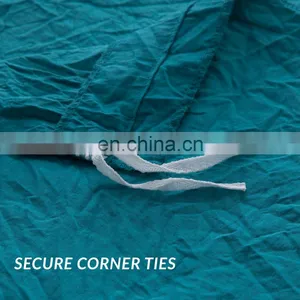 Top Sale Modern Trend Soft Fade Resistance Water Wash Cotton Duvet Cover Set thumbnail-5
