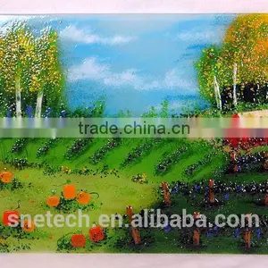 Fused Glass as Interior Wall or Ceiling Decoration thumbnail-2