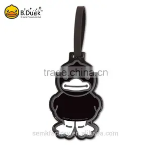 High Quality Pretty Wholesale Custom Soft Pvc Travel Luggage Tag thumbnail-1