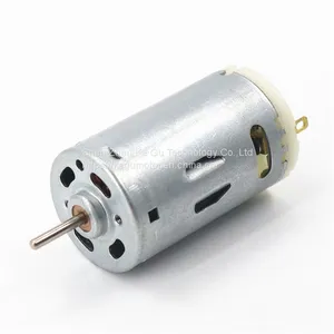 dc 12v 14.4v 18v 24v Diameter 27.7mm Rs-395 Rs-555 RS-550 Carbon Brush Motor With 28mm Metal Gearbox thumbnail-1