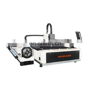 High-speed Fiber Laser Dual-use Cutting Machine for Hot Sale Metal Sheet and Tube Laser Cutter thumbnail-1