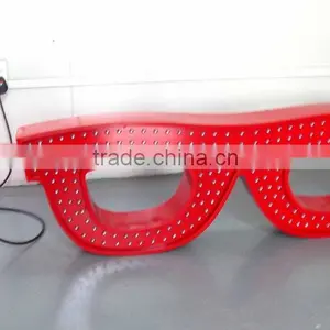 Remote Control LED Neon Sign for Opticial Led Neon Glasses Screen Sign Board thumbnail-1