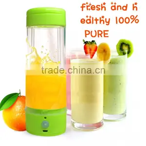 Mini Travel Blender/400ml Travel Juice Blender BPA Free/Multi-functional Fruit Processor Blender thumbnail-1