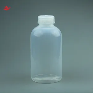 High Quality Smooth Internal Finish Corrosion Resistant FEP Reagent Bottle 500ML With Narrow Mouth thumbnail-4