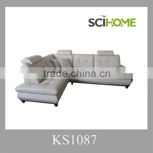 Modern Genuine Leather Sofa Set Combination Sofa Leather thumbnail-1