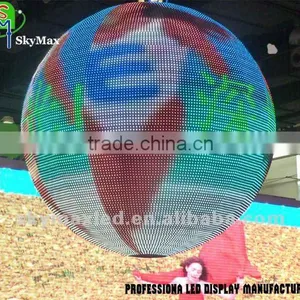 Perfect Vision Effect Full Color Sphere Ball Led Display thumbnail-1