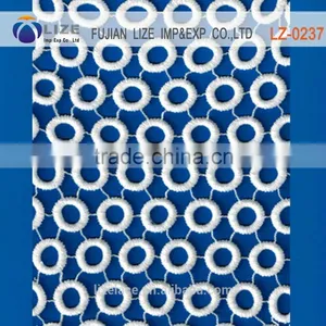 Multicolor Wholesale African Chemical Lace Mesh Fabrics thumbnail-2