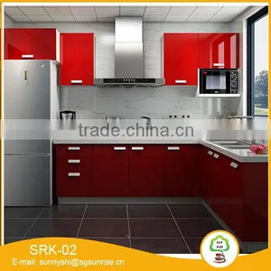 Modern PVC Kitchen Cabinet thumbnail-1