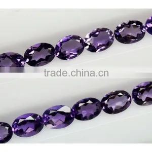 7x5mm Oval Amethyst From Brazil Loose Gemstones thumbnail-3