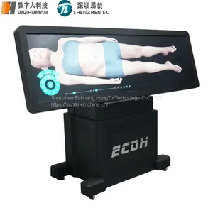 EC 88-inch Virtual Anatomy Digihuman Virtual Anatomy Table on Teaching Screen/ Virtual Human Body Teaching Anatomy Table All-in-one Medical Teaching Touch Platform Simulation Teaching thumbnail-1