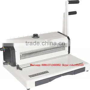 NanBo T598 Lower Price Factory Wire-o Binding Machine, Wire o Binding Machine thumbnail-2