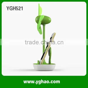 YGH521 Plastic Material and Battery Power Source Kids Mini Table Fan thumbnail-4