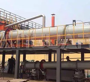 Hot Sale Factory Price Rotary Kiln Drum Dryer Cow Dung Dryer Clay Dryer thumbnail-1