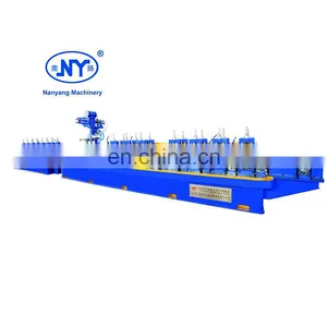 Nanyang High Speed and High Precision ERW Steel Pipe Making Machine Tube Mill Line for Urban Water Pipe thumbnail-1