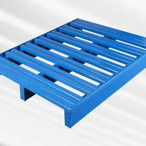 1200X1000 mm Powder Coating Storage Logistic Metal Steel Pallet for Transportation thumbnail-1