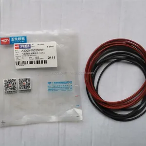 Good Material XMQ6858 Kinglong Bus Original Yuchai Engine Spare Parts A3000-1002063BX Bus O.rings for Cylinder Liner thumbnail-6