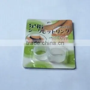 2 Pairs Slimming Silicone Foot Massage Magnetic Toe Ring For Fat Weight Loss Health Supplier's Choice thumbnail-1