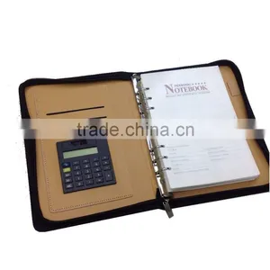 Good Thick pu Leather Notebook With Engrave Logo thumbnail-1