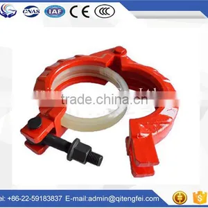 China Factory Manfacturer Long Bolt Concrete Pump Pipe Clamp Coupling thumbnail-4