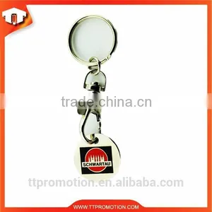 2015 Hot Selling Plastic Trolley Coin Keychain thumbnail-1