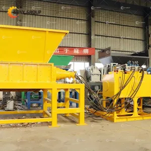 Scrap Metal Hydraulic Double Shaft Shredder for Recycling Plant thumbnail-1