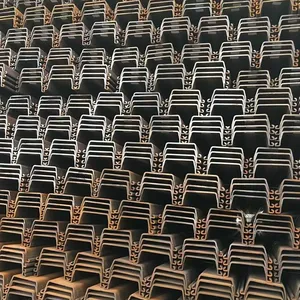Sheet Pile 6M 12 Meters Sheet 2 Type Pile Steel Sheet Pz40 Pz22 S240GP S320GP S390GP Steel Sheet Pile thumbnail-5