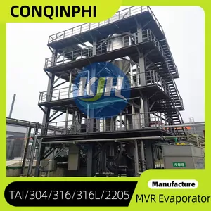 316L Stainless Steel MVR Evaporation and Crystallization System for Lithium Hydroxide Production thumbnail-5