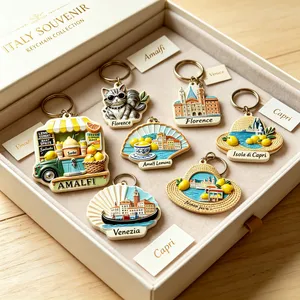 Wholesale Custom Tourist Souvenir Crafts Fridge Magnet, Keychain & Plush Toy OEM Available thumbnail-3