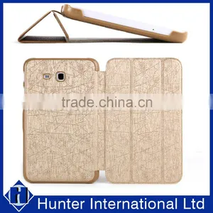 Shiny Material Smart Case Tablet Case For Tab 3 thumbnail-5