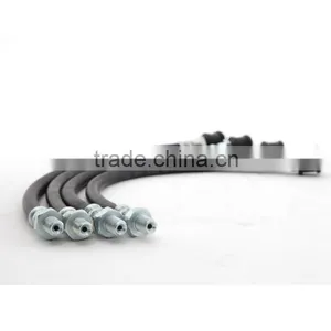 DOT Certificate Fiber Braided Flexible Brake Hose for Automobile thumbnail-1