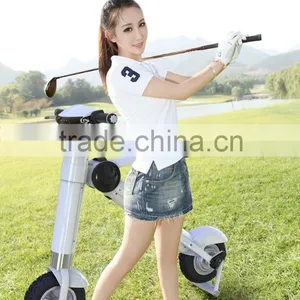2016 New Design Smart 2 Wheels Ithium Battery 10 Folding Electric Scooter thumbnail-4
