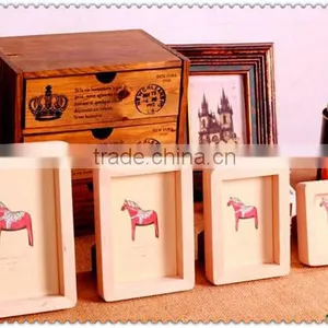 2015 Hot Sale Personalized Pure Hand Wood Photo Frame With High Quality thumbnail-2