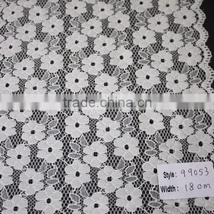 Hot Sale Chemical Lace Embroidery ,stretch Lace Fabric thumbnail-3
