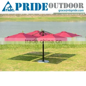 New Deasign Portable Beach Sun Big Garden Outdoor Restaurant Perfect Patio Wholesale Umbrellas thumbnail-1