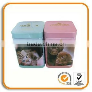 Square Tin Boxes for Chocolate thumbnail-1